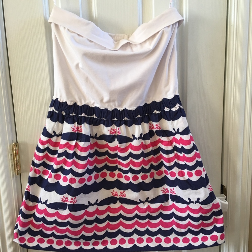 Lilly Pulitzer strapless dress